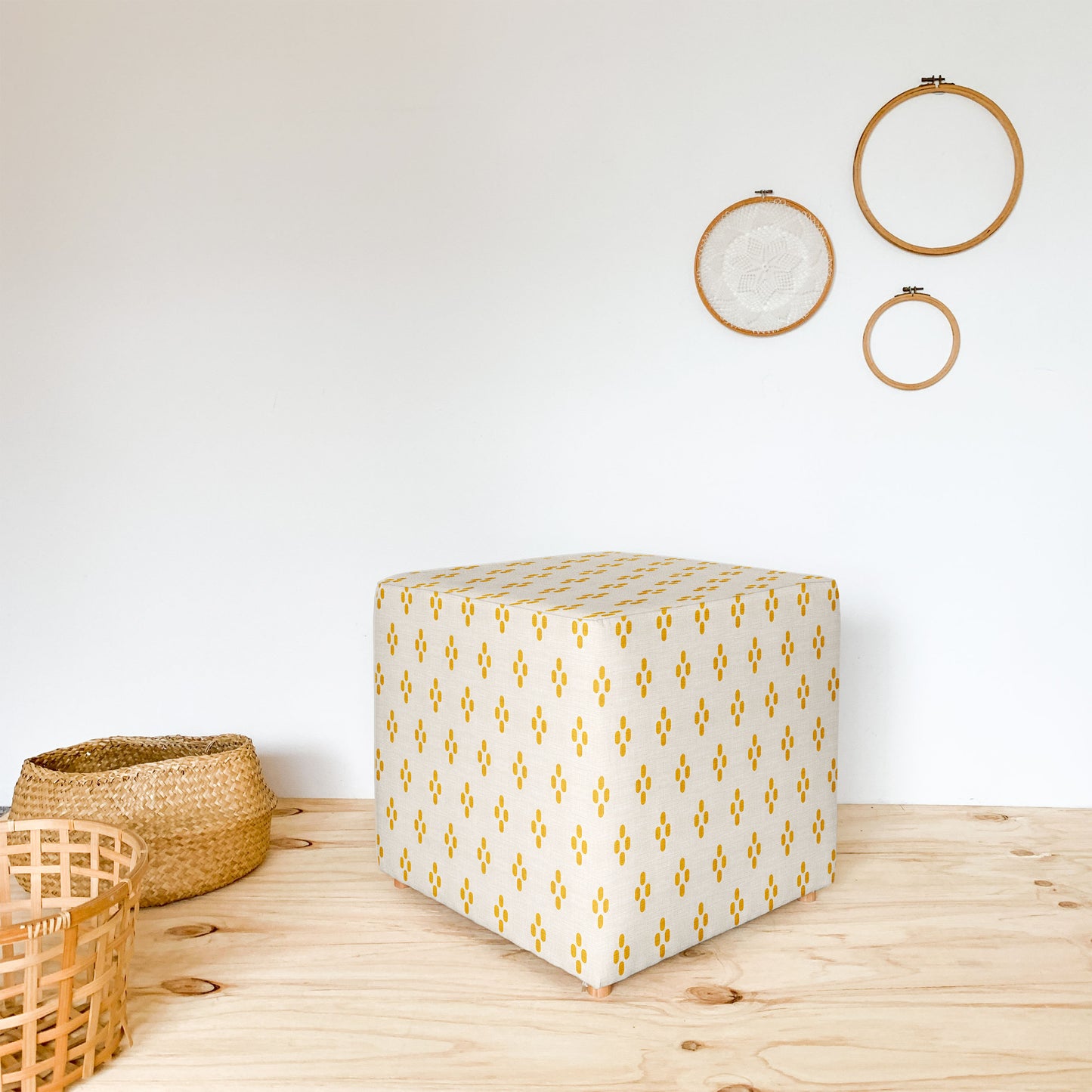 STELLA DOT CUBE OTTOMAN