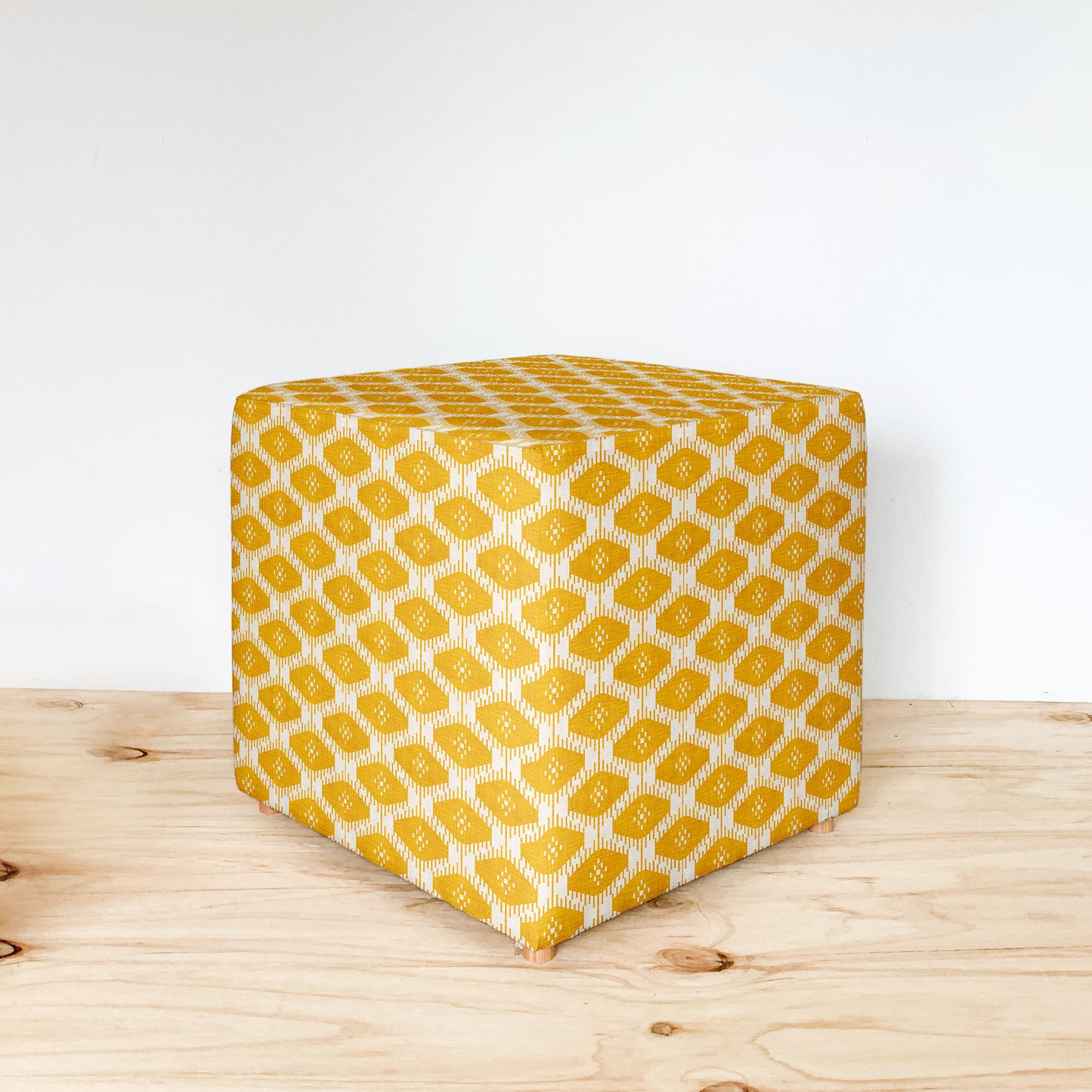 STELLA IKAT CUBE OTTOMAN