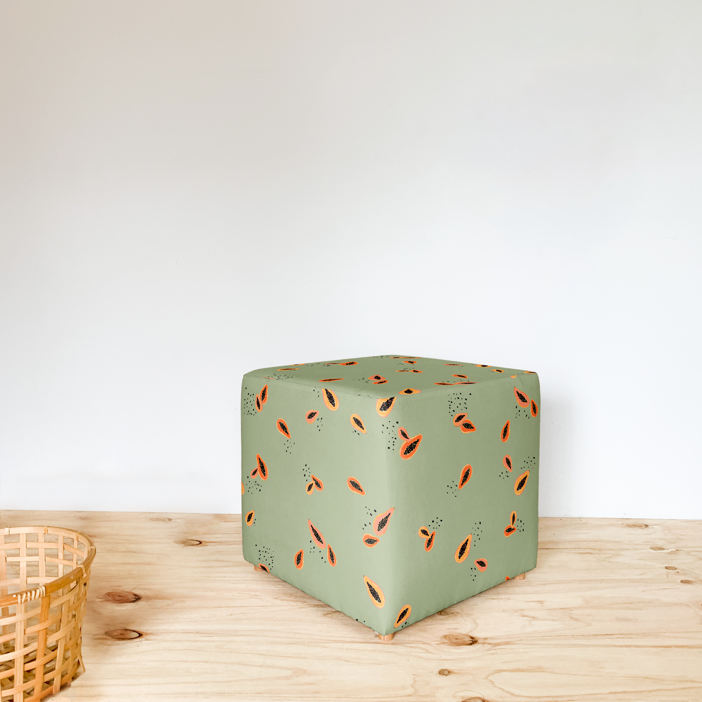 PAPAYA CUBE OTTOMAN