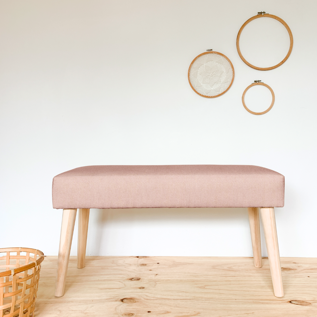 BLUSH HALLWAY BENCH