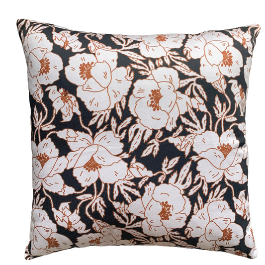 INDRA POPPY CUSHION